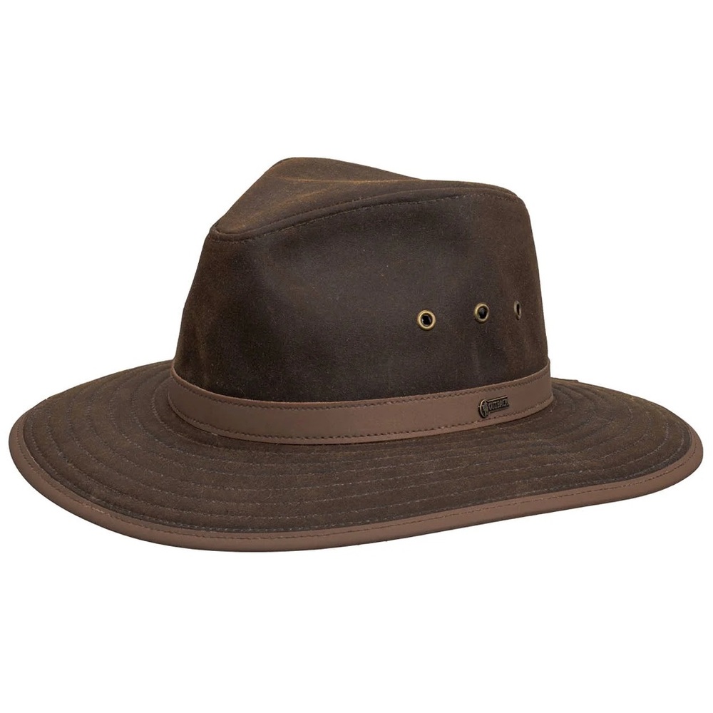 Outback Madison River Oilskin Hat - Unisex Size M 71/4 inch